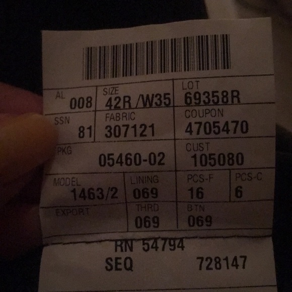 Joseph Abbound suit - Picture 3 of 5